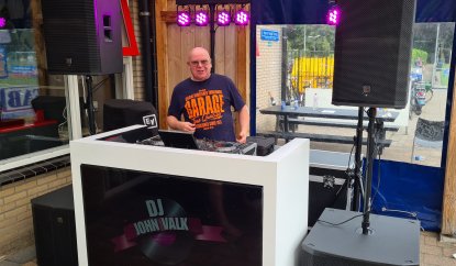 DJ voor Tuinfeest